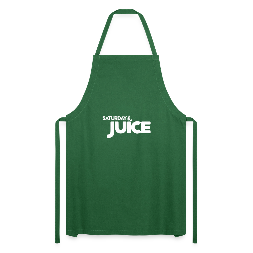 Saturday Juice Apron - green