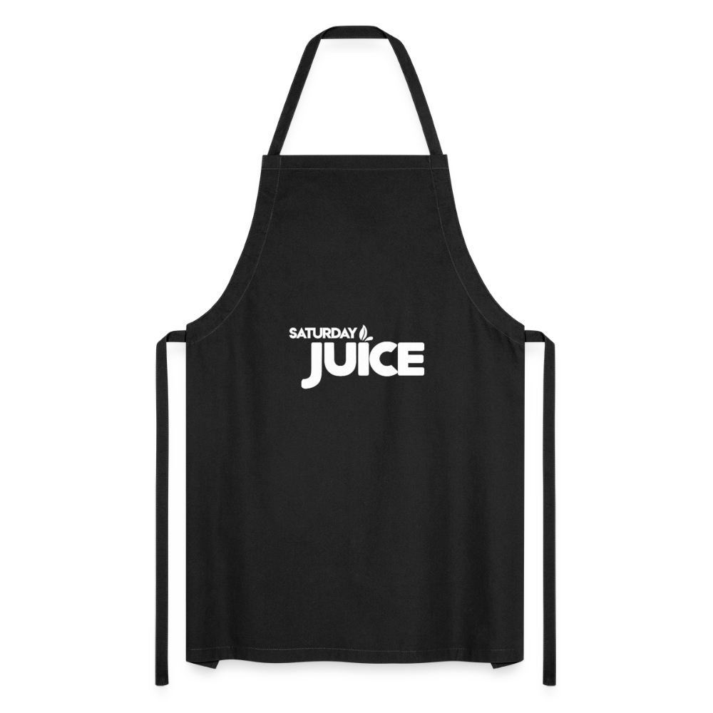 Saturday Juice Apron - black