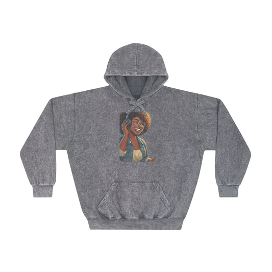 Mimo Retro Mineral Wash Hoodie